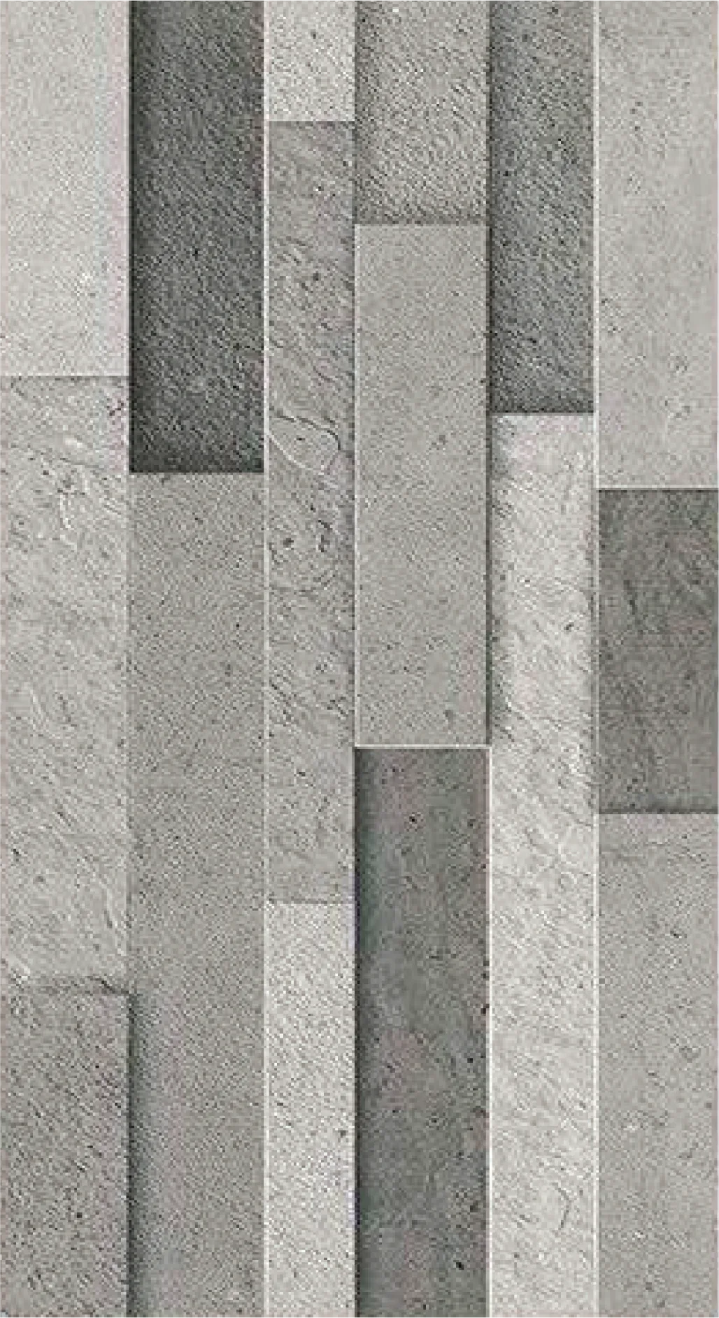 7727-ELV 3D BRICK LOOK GREY