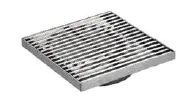 115x115 MM Chrome Grills square floor drain (80 mm)