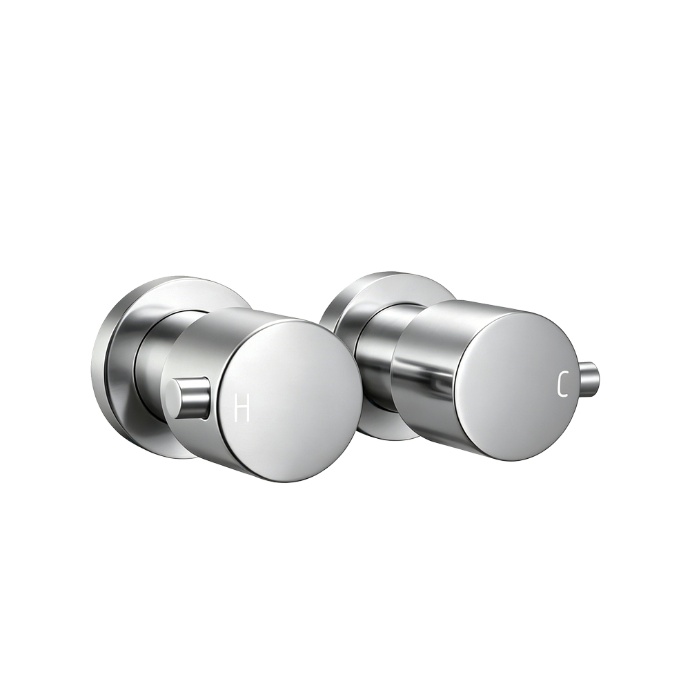 Brushed Nickel Wall Tap