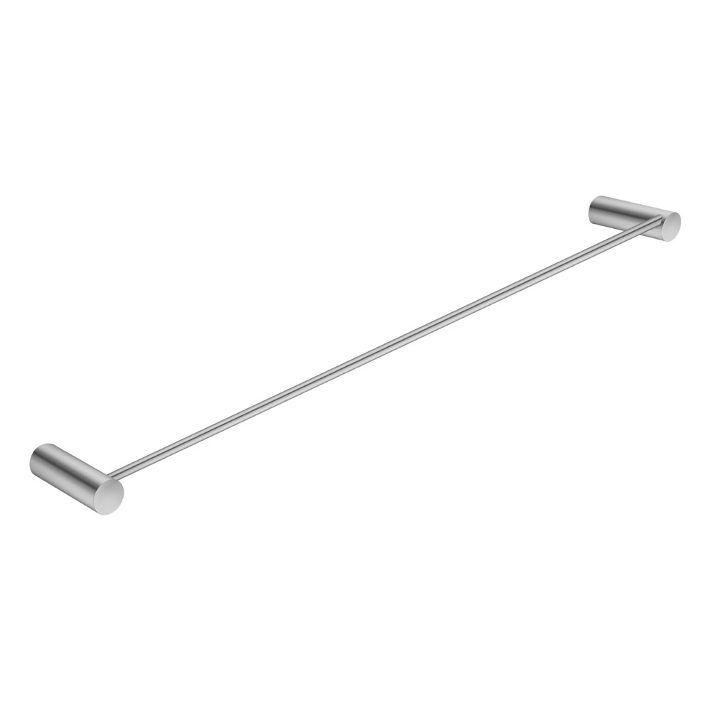 600mm Brushed Nickel Single Towel Rail