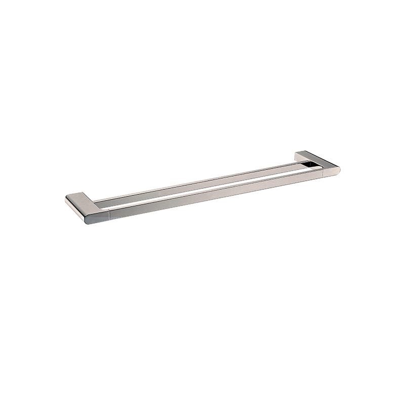 VOG – 600mm Brushed Nickel Double Towel Rail