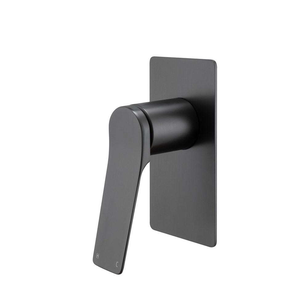 RUSHY – Brushed Gunmetal Wall Mixer