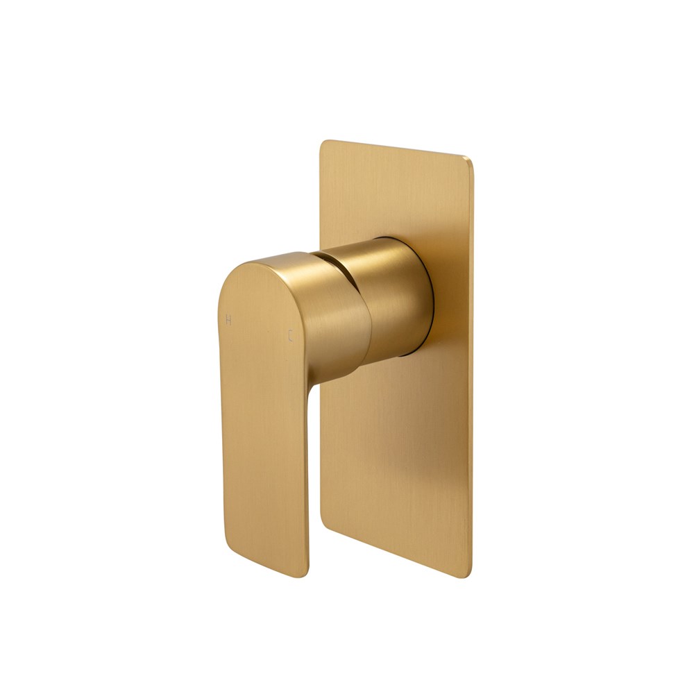 VOG – Brushed Brass Wall Mixer