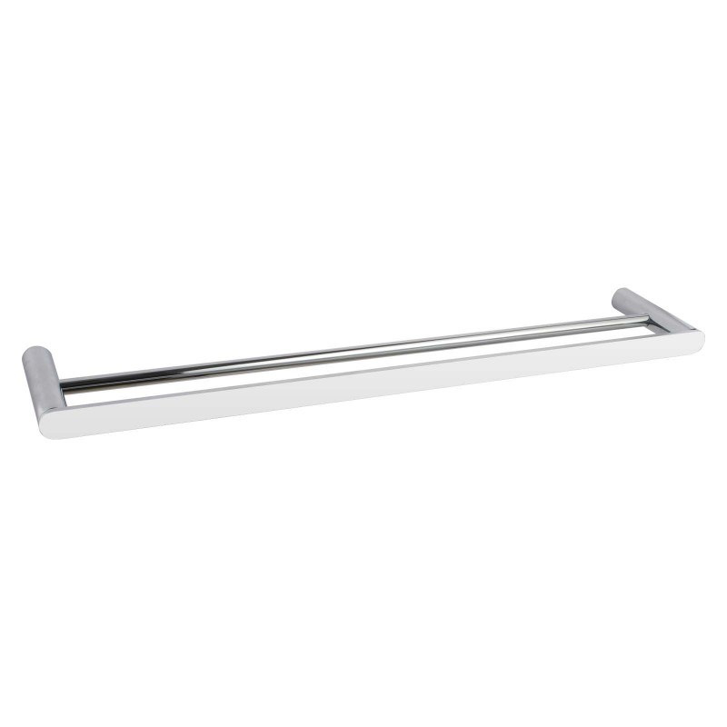 RUSHY – 800mm Chrome Double Towel Rail