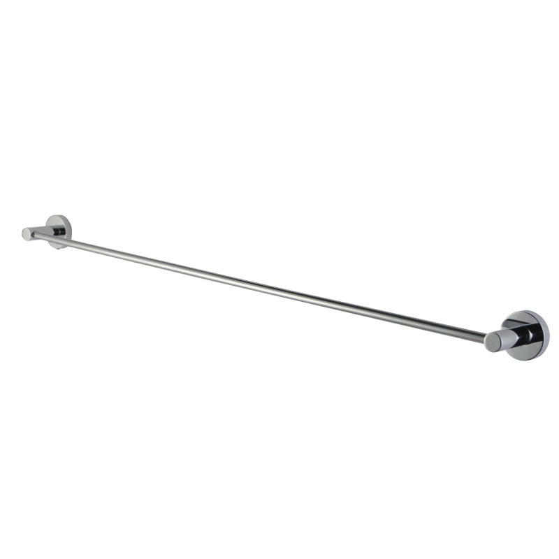 LUCID PIN – 800mm Chrome Cuttable Single Towel Rail