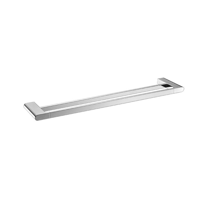 VOG – 800mm Chrome Double Towel Rail
