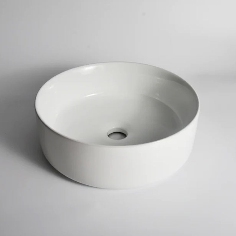 360x360x125mm Gloss White Above Counter Basin