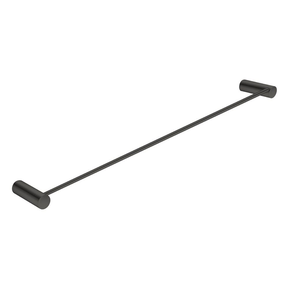600mm Gunmetal Single Towel Rail