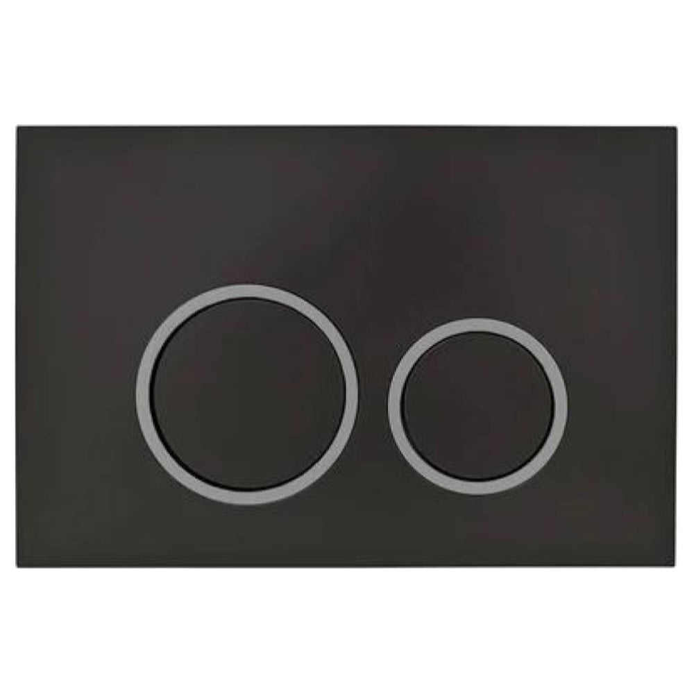 R&T Round Flush Plate – Black