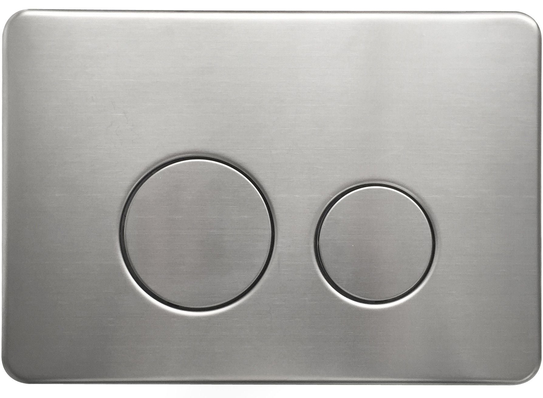R&T Round Flush Plate – Brushed Nickel