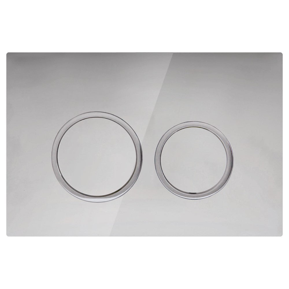 R&T Round Flush Plate – Chrome