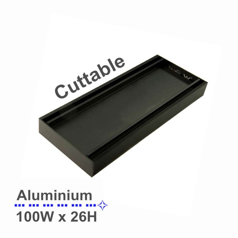100x100x26mm Black Gold Tile Insert Grate