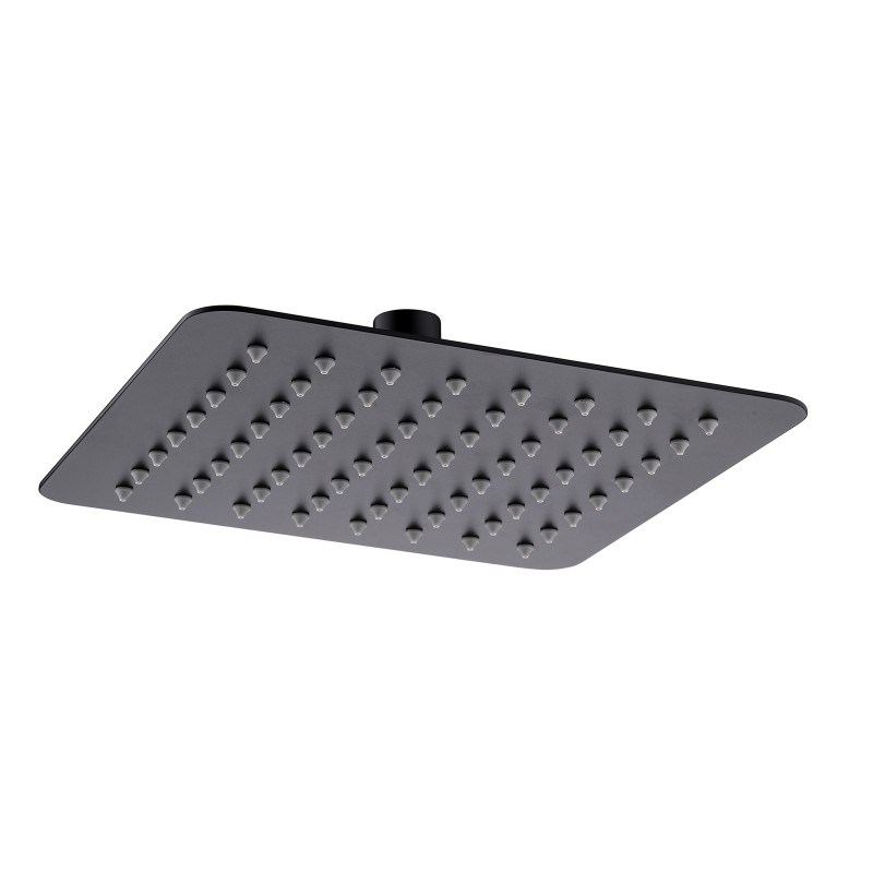 200mm Black Shower Head