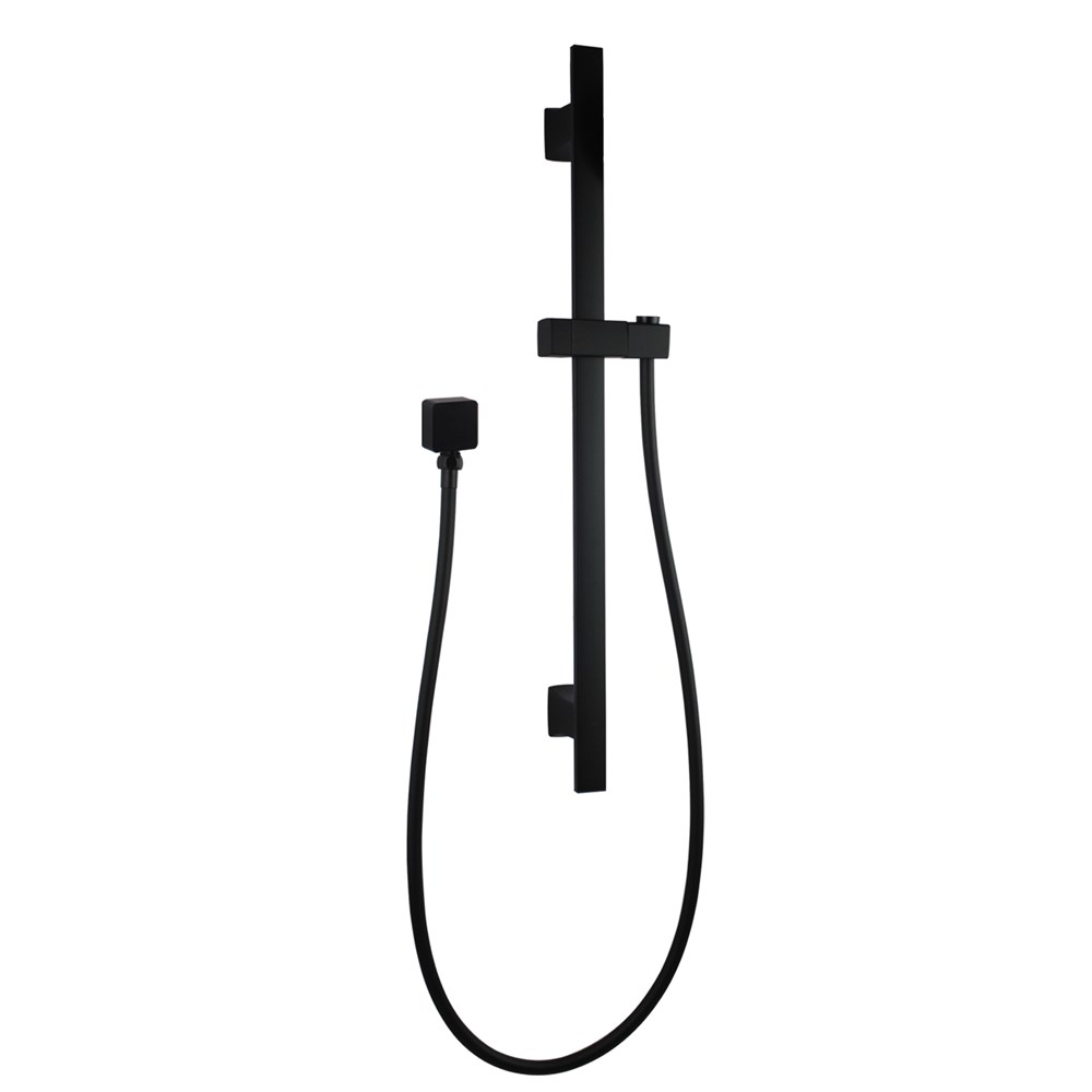 Black Shower Rail