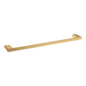 Bellino Brushed Yellow Gold Zinc Alloy 800mm Single Towel Rail