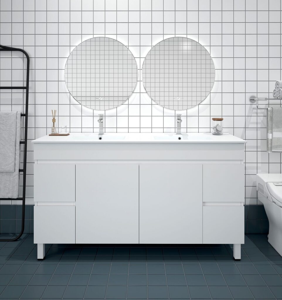 BIANCA PVC Freestanding Vanity