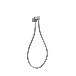Brushed Nickel Shower Rail