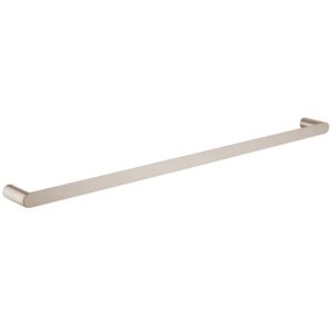 RUSHY – 800mm Brushed Nickel Single Towel Rail