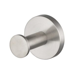 LUCID PIN – Brushed Nickel Robe Hook