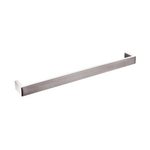 IVANO – 600mm Brushed Nickel Single Towel Rail