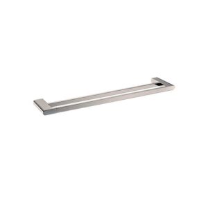 VOG – 600mm Brushed Nickel Double Towel Rail