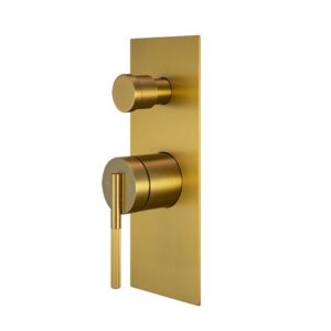 CADDENCE – Brushed Brass Diverter Mixer