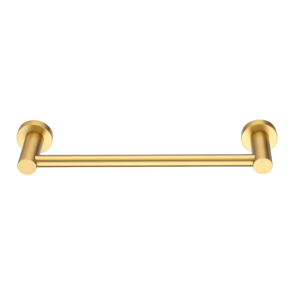 LUCID PIN – 300mm Brushed Brass Hand Towel
