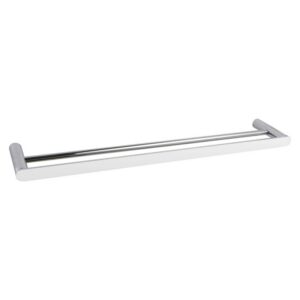 RUSHY – 800mm Chrome Double Towel Rail