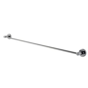 LUCID PIN – 800mm Chrome Cuttable Single Towel Rail