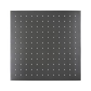 250mm Gunmetal Shower Head