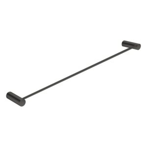 600mm Gunmetal Single Towel Rail