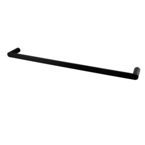RUSHY – 800mm Black Single Towel Rail