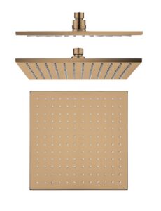 250mm Rose Gold Shower Head