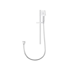 Chrome Shower Rail with Handheld Shower